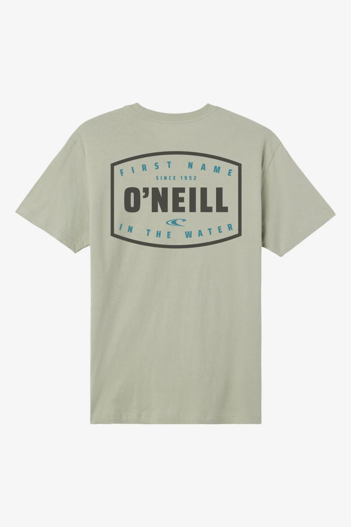 Stamped Standard Fit Tee - Seagrass | O'Neill