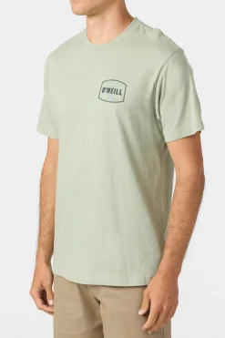 Stamped Standard Fit Tee - Seagrass | O'Neill