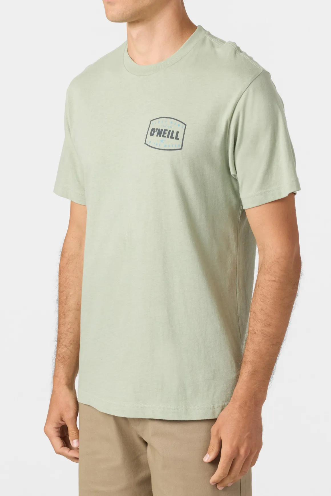 Stamped Standard Fit Tee - Seagrass | O'Neill