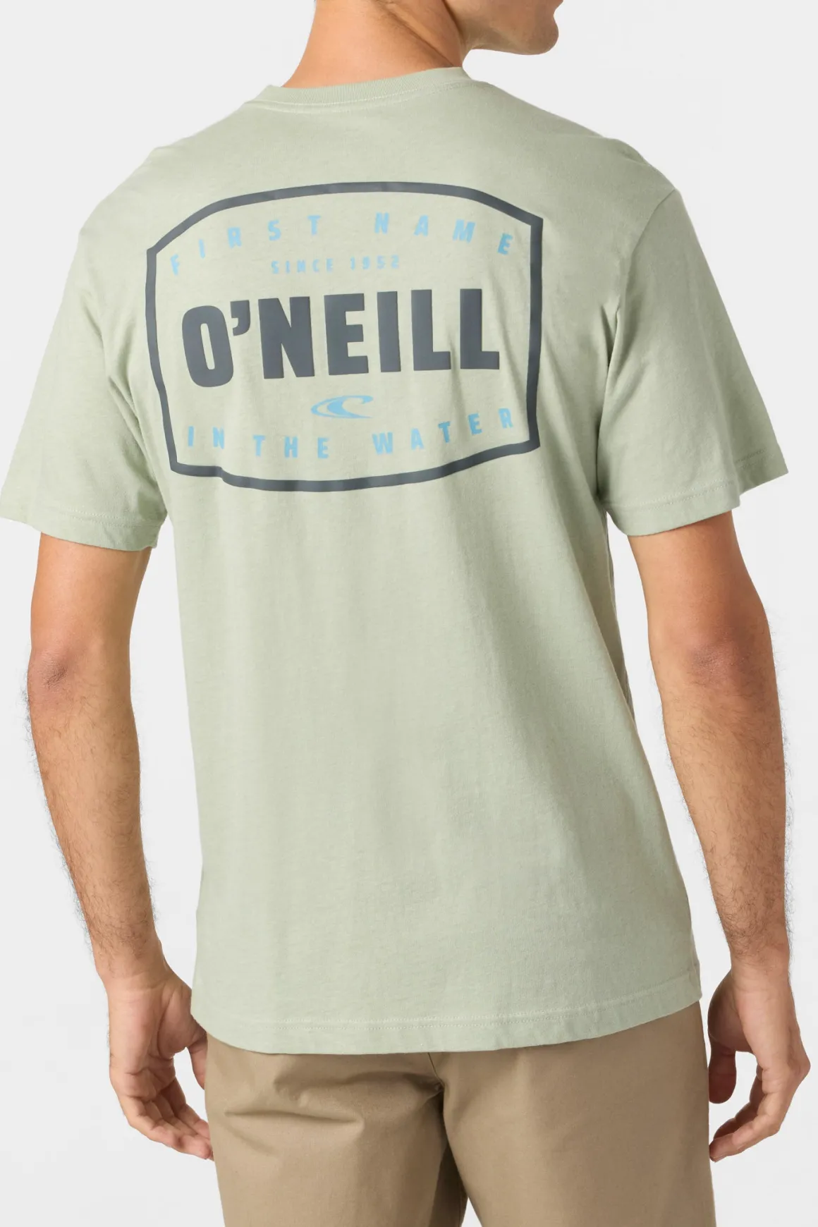 Stamped Standard Fit Tee - Seagrass | O'Neill