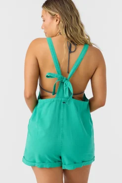 Summerlin Romper - Peacock Green | O'Neill