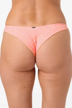 Sunshine Hermosa Revo Skimpy Bottoms - Fusion Coral | O'Neill