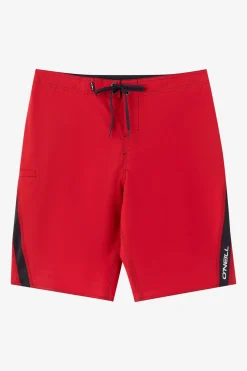 Superfreak Solid 21" Boardshorts - Red | O'Neill