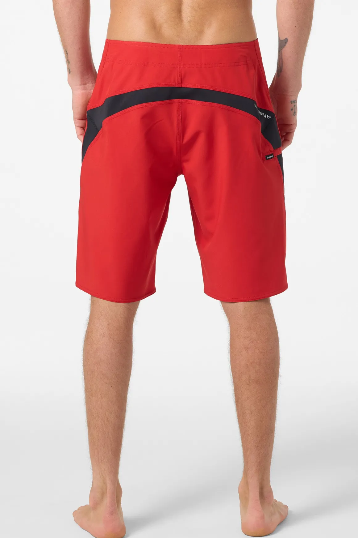 Superfreak Solid 21" Boardshorts - Red | O'Neill