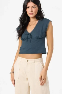 Tamilyn Short Sleeve Top - Slate | O'Neill