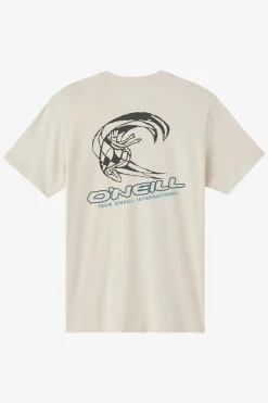 Team Spike Standard Fit Tee - Lt Khaki | O'Neill