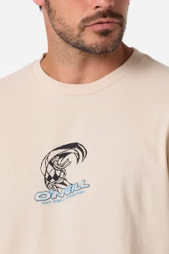 Team Spike Standard Fit Tee - Lt Khaki | O'Neill