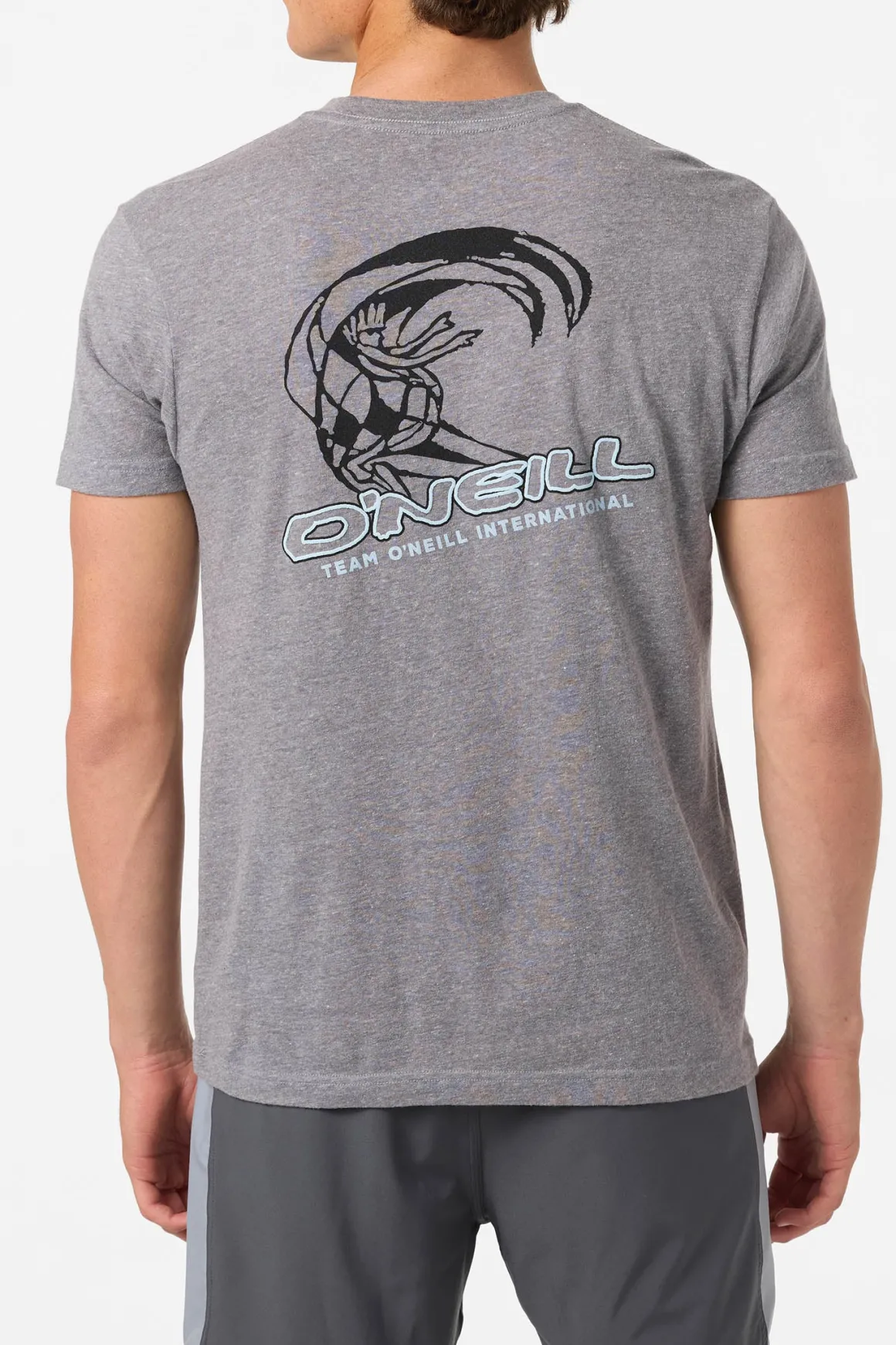 Team Spike Standard Fit Tee - Heather Grey | O'Neill