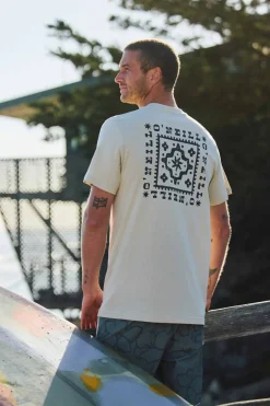 Tile Classic Tee Standard Fit Tee - Lt Khaki | O'Neill