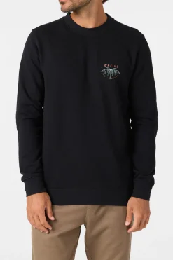Timeout Crew Crew Neck Fleece - Black | O'Neill