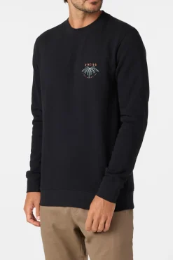 Timeout Crew Crew Neck Fleece - Black | O'Neill