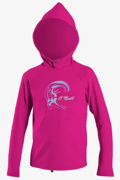 Toddler O'zone Long Sleeve Sun Hoodie - Fox Pink | O'Neill