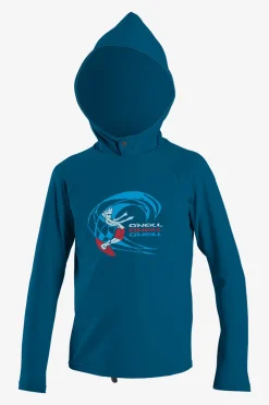 Toddler O'zone Long Sleeve Sun Hoodie - Ultra Blue | O'Neill