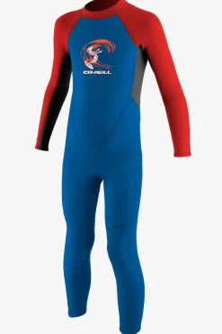 Toddler Reactor-2 2MM Back Zip Full - Ocean/graph/red | O'Neill