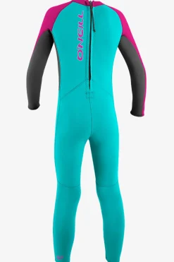 Toddler Reactor-2 2MM Back Zip Full - Aqu/gp/bry | O'Neill
