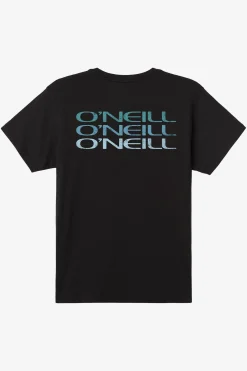 Triple Stack Standard Fit Tee - Black | O'Neill