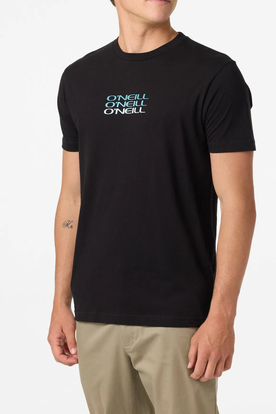 Triple Stack Standard Fit Tee - Black | O'Neill
