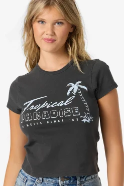 Tropical Paradise Tee - Washed Black | O'Neill