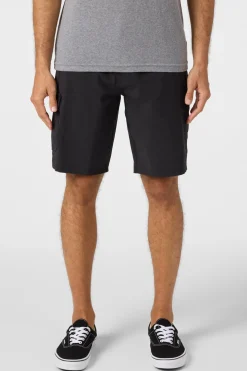 TRVLR Cargo 20" Hybrid Shorts - Black | O'Neill