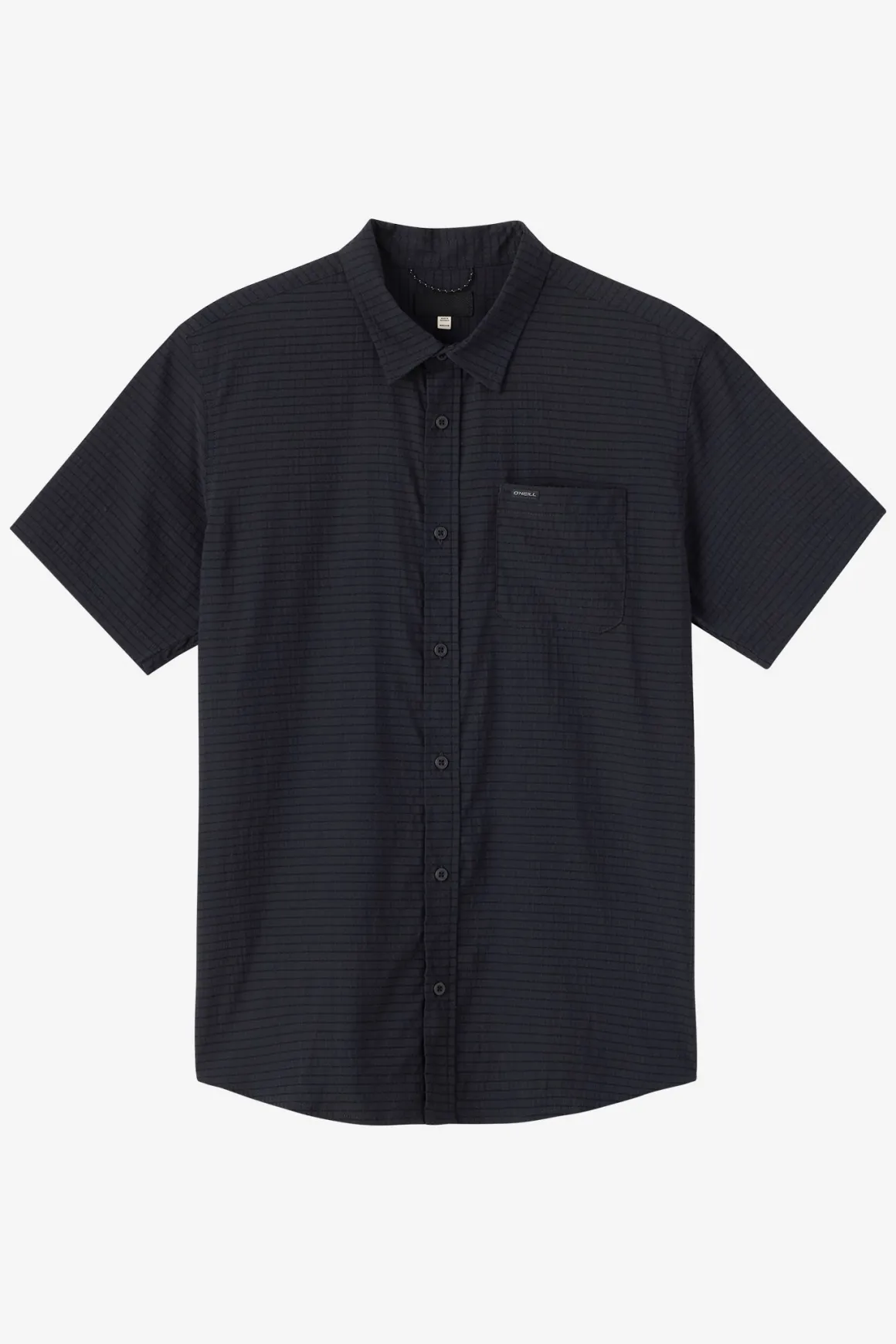 TRVLR Perforated Standard Woven Shirt Standard Fit Shirt - Black | O'Neill