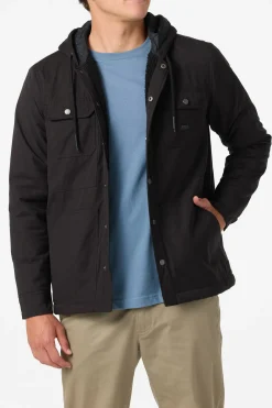 TRVLR Royce Hooded Jacket - Black | O'Neill