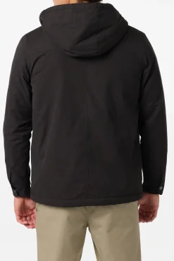 TRVLR Royce Hooded Jacket - Black | O'Neill