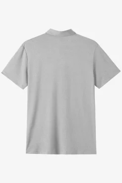 TRVLR Upf Polo Standard Fit Polo - Heather Grey | O'Neill