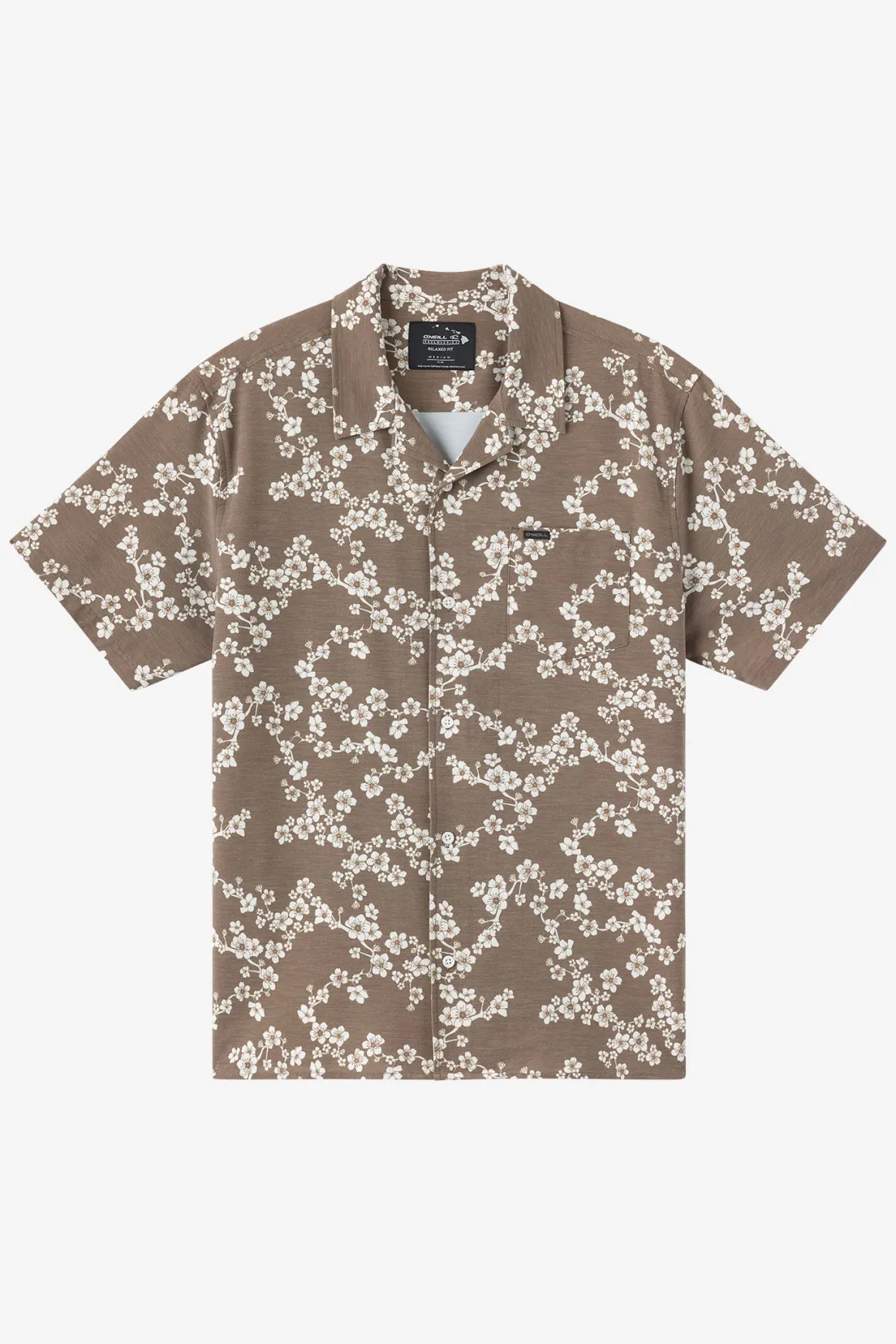 TRVLR Upf Traverse Hawaii Shirt - Teak | O'Neill