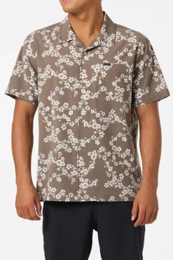 TRVLR Upf Traverse Hawaii Shirt - Teak | O'Neill