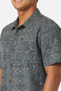 TRVLR Upf Traverse Hawaii Shirt - Dark Olive | O'Neill