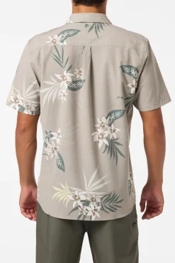 TRVLR Upf Traverse Hawaii Shirt - Khaki | O'Neill