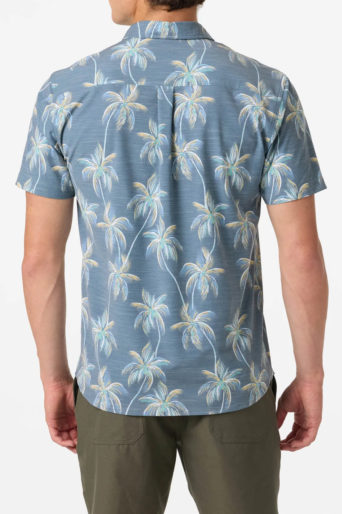 TRVLR Upf Traverse Slub Standard Standard Fit Shirt - Dark Slate | O'Neill