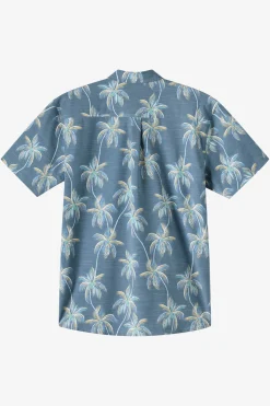 TRVLR Upf Traverse Slub Standard Standard Fit Shirt - Dark Slate | O'Neill