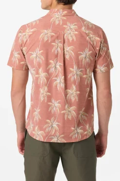 TRVLR Upf Traverse Slub Standard Standard Fit Shirt - Baked Clay | O'Neill