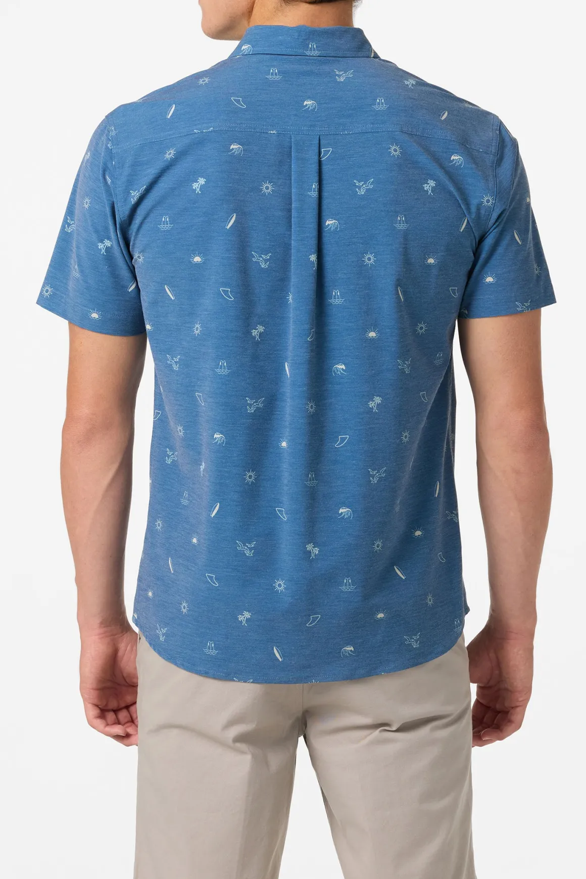 TRVLR Upf Traverse Standard Standard Fit Shirt - Indigo 2 | O'Neill
