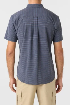 TRVLR Upf Traverse Stripe Standard Standard Fit Shirt - Black 2 | O'Neill