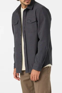 Unified Overshirt Standard Fit Long Sleeve Shirt - Phantom | O'Neill