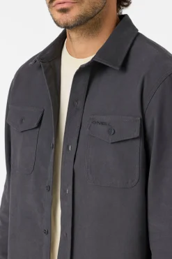 Unified Overshirt Standard Fit Long Sleeve Shirt - Phantom | O'Neill