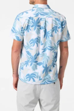 Upf Slub Standard Wvn Shirt Standard Fit Shirt - Baby Blue | O'Neill