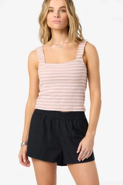 Vanessa Mini Stripe - Misty Rose | O'Neill