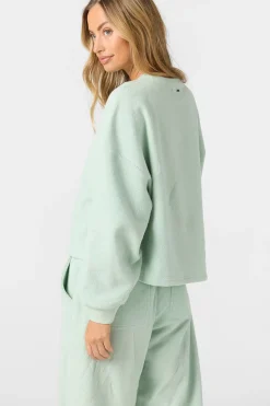 Wavelength Crew Crew Neck Fleece - Seafoam | O'Neill