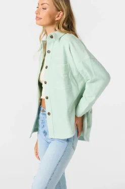 Wavelength Fleece Jacket Zip Fleece - Seafoam | O'Neill