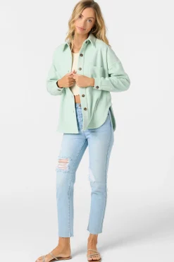 Wavelength Fleece Jacket Zip Fleece - Seafoam | O'Neill