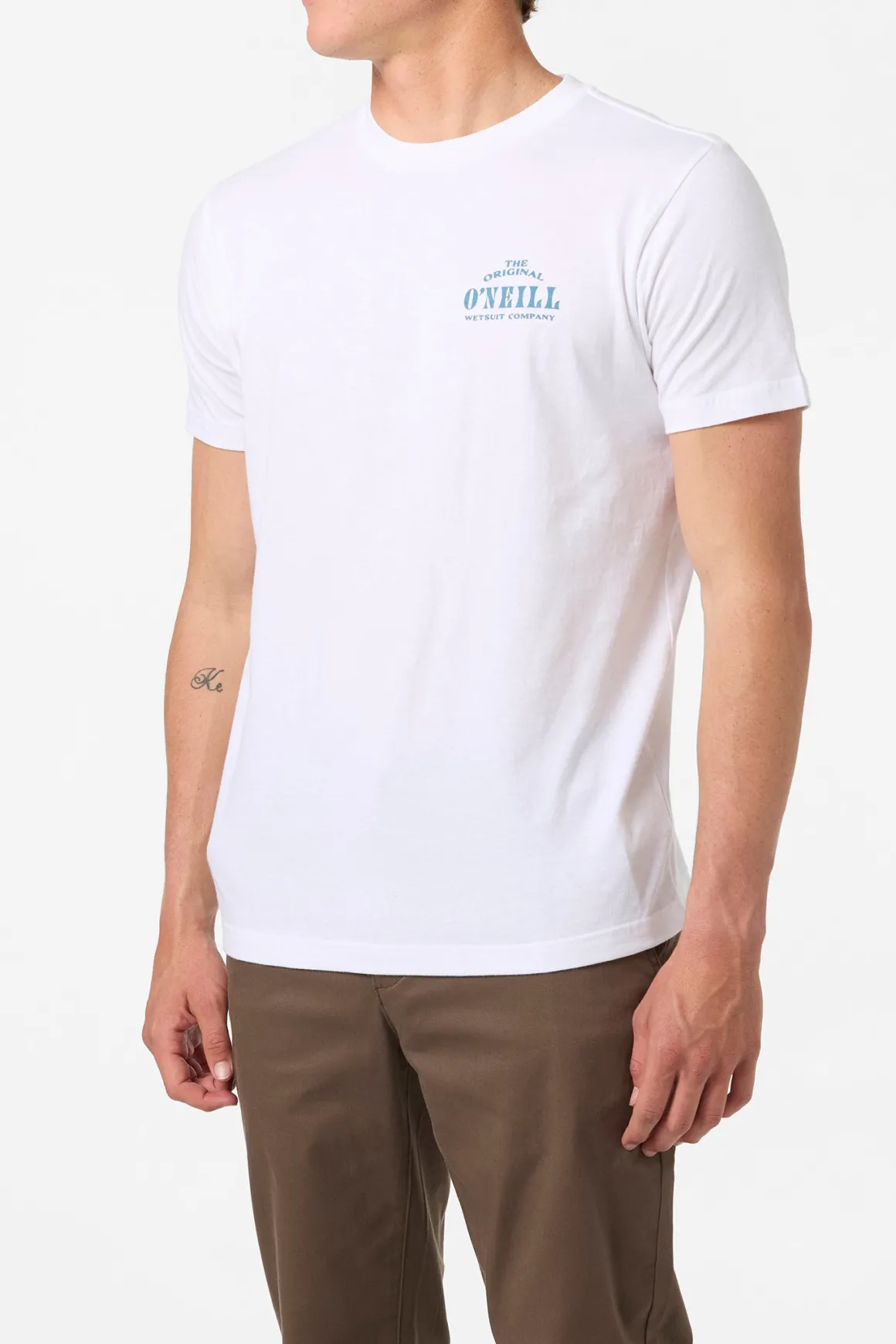 Wedges Standard Fit Tee - White | O'Neill
