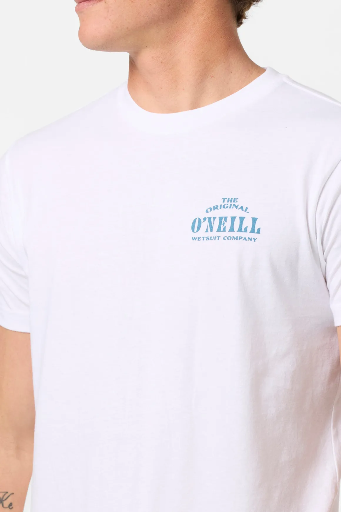 Wedges Standard Fit Tee - White | O'Neill