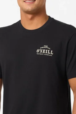 Wedges Standard Fit Tee - Black | O'Neill