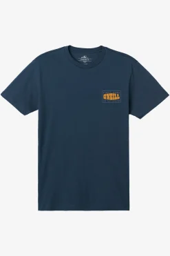 Western Standard Fit Tee - New Navy | O'Neill