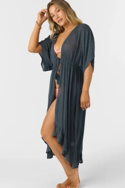 Wilder Midi Cover-Up Dress - Slate | O'Neill