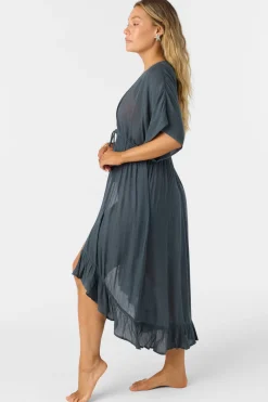 Wilder Midi Cover-Up Dress - Slate | O'Neill