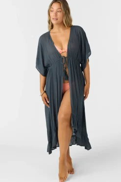 Wilder Midi Cover-Up Dress - Slate | O'Neill